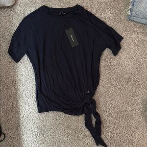 VERO MODA Tie-Front Top NWT XS